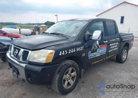 2004 Nissan Titan Se from USA, damaged, VIN 1N6AA07B94N558654